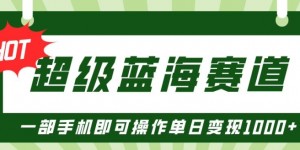 超级蓝海赛道，小红书卖PPT模板项目，一部手机即可操作单日变现几张