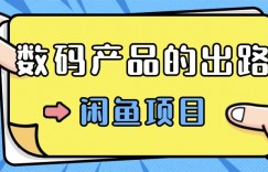 数码产品的最新玩法教学，项目门槛低，新手可日入过k